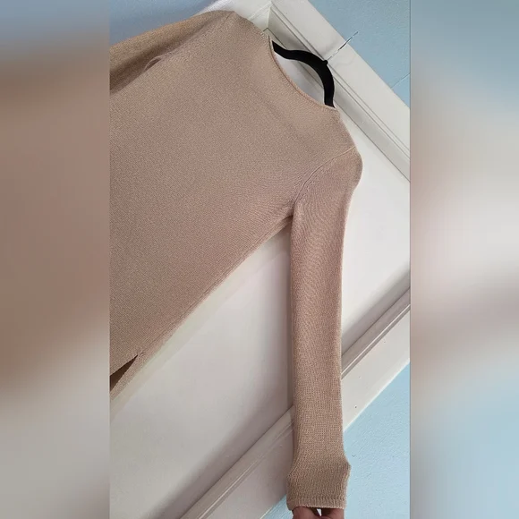 Women's J. McLaughlin Callum Sweater V Neck Havana Knit Yarn, Size XS - Picture 12 of 12